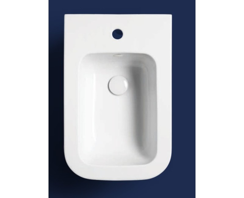 Piekaramais Tualetes pods Hatria TECNA PURE VORTEX® Balts Y9DG01