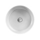 Vannas istabas izlietne Hatria Lavabo 07:15 S pabūvējamā, Ø 44cm bez pārplūdes balta YXSP01 Vannas istabas izlietne Hatria Lavabo 07:15 S pabūvējamā, Ø 44cm bez pārplūdes balta YXSP01