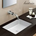 Раковина для ванной Hatria Lavabo 11:15 S встраиваемая, 50x38см без перелива, белая YXSQ01