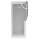 Brīvi stāvoša Vanna Ideal Standard Connect Air, 170x80 cm, lietā akrila, labā puse, balta E113501