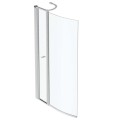 Шторка для ванны Ideal Standard Connect Air, 89x142 см, серебро/прозрачное стекло E1137EO