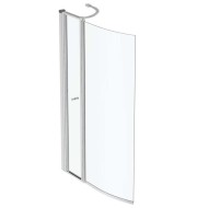 Vannas siena Ideal Standard Connect Air, 89x142 cm, sudrabs/dzidrs stikls E1137EO