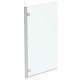 Vannas siena Ideal Standard i.Life, 82cm, kreisā puse, sudrabs/dzidrs stikls T4885EO