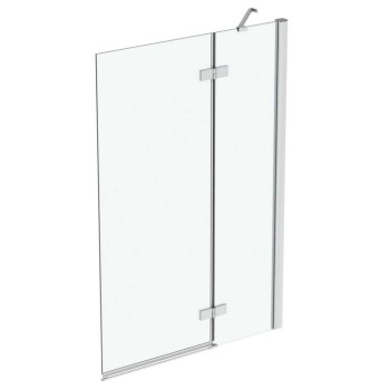 Vannas siena Ideal Standard i.Life, 100 cm, labā puse, divdaļīga, sudrabs/dzidrs stikls T4886EO