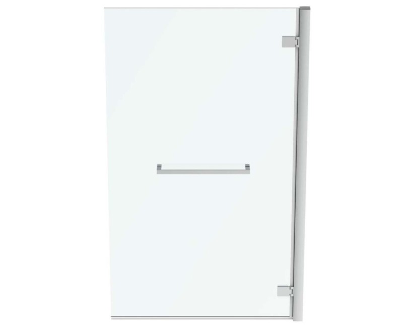 Vannas siena Ideal Standard i.Life, 90 cm, labā puse, ar dvieļu turētāju, sudrabs/dzidrs stikls T4888EO