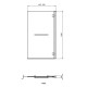 Vannas siena Ideal Standard i.Life, 90 cm, labā puse, ar dvieļu turētāju, sudrabs/dzidrs stikls T4888EO Vannas siena Ideal Standard i.Life, 90 cm, labā puse, ar dvieļu turētāju, sudrabs/dzidrs stikls T4888EO