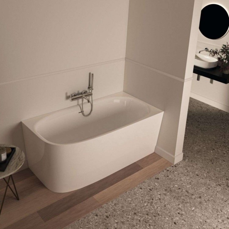 Vanna Ideal Standard Dea, 150x75 cm, akrila, labā puse, balta T546601