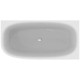 Vanna Ideal Standard Dea, 150x75 cm, akrila, labā puse, balta T546601