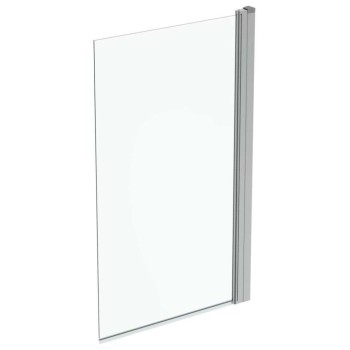 Vannas siena Ideal Standard Connect 2, 80x140 cm, sudrabs/dzidrs stikls T9923EO