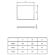 Vannas panelis Ideal Standard Simplicity, 75 cm, balts W005201 Vannas panelis Ideal Standard Simplicity, 75 cm, balts W005201