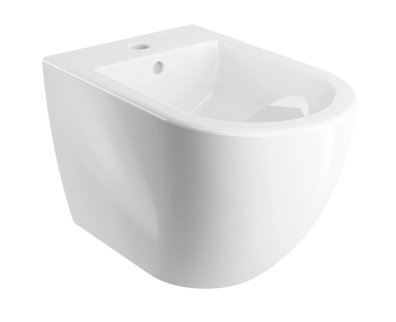 Биде подвесное Omnires OTTAWA COMFORT Белый глянцевый