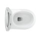 Унитаз подвесной Omnires OTTAWA COMFORT Rimfree с крышкой Soft Close, белый глянцевый