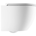 Унитаз подвесной Omnires OTTAWA SILENT POWER™ Rimfree с крышкой Soft Close, белый матовый