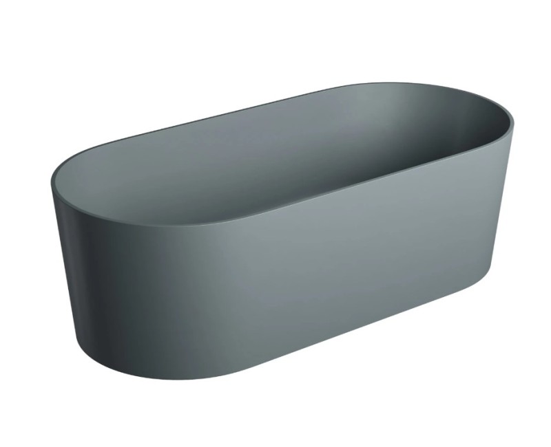 Ванна Omnires OVO M+ 160 x 75 см ash grey (AG)