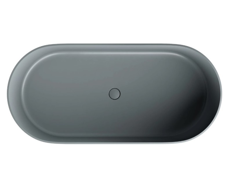 Ванна Omnires OVO M+ 160 x 75 см ash grey (AG)