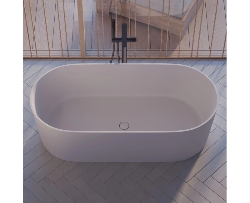 Ванна Omnires OVO M+ 160 x 75 см Белый Матовый