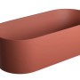 Ванна Omnires OVO M+ Каменная масса 160 x 75 см Terracotta (TE)