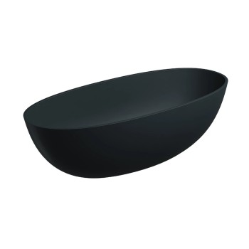 Vanna Omnires SHELL M+ Akmens masa 175 x 78 cm black lava (BLV)