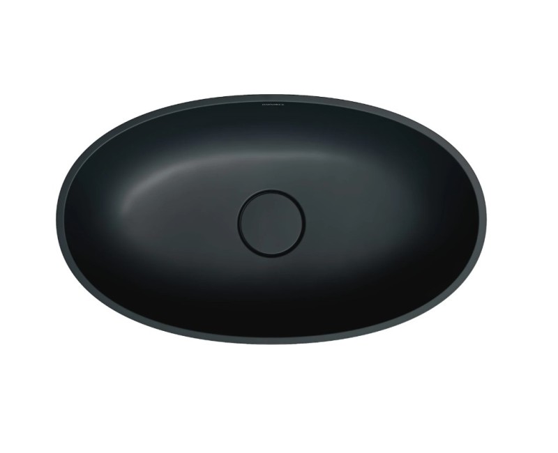 Vannas istabas izlietne Omnires SHELL M+ 60 x 35cm melna