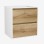 Шкафчик под раковиной OZE BIRDIE (без раковины) 600мм Белый / Дуб Золотой
