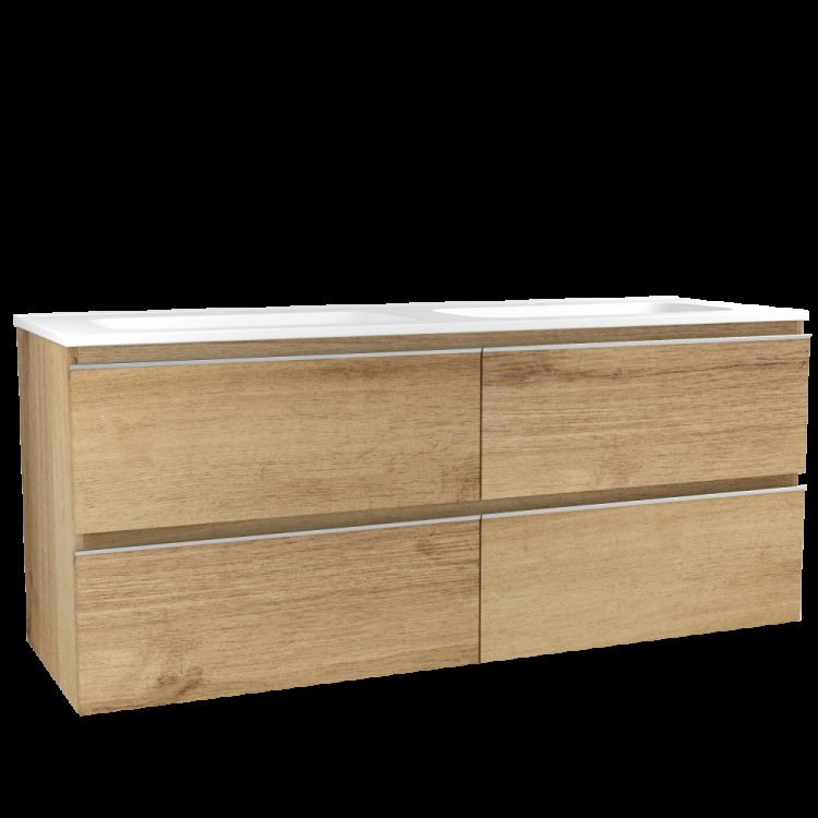 Vannas istabas skapītis ar izlietni OZE COME 1200mm Golden Oak Vannas istabas skapītis ar izlietni OZE COME 1200mm Golden Oak