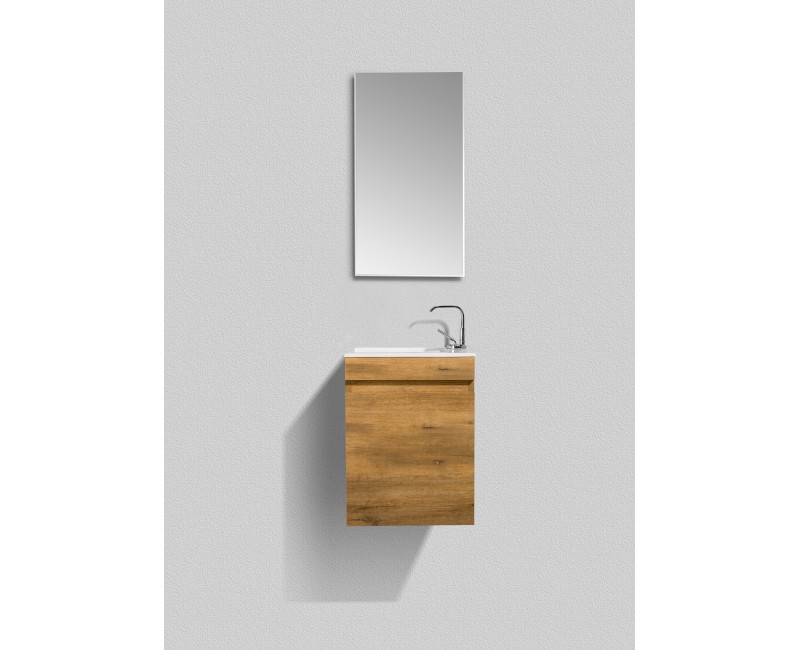 Vannas istabas skapītis ar izlietni OZE Deko 400mm Golden Oak