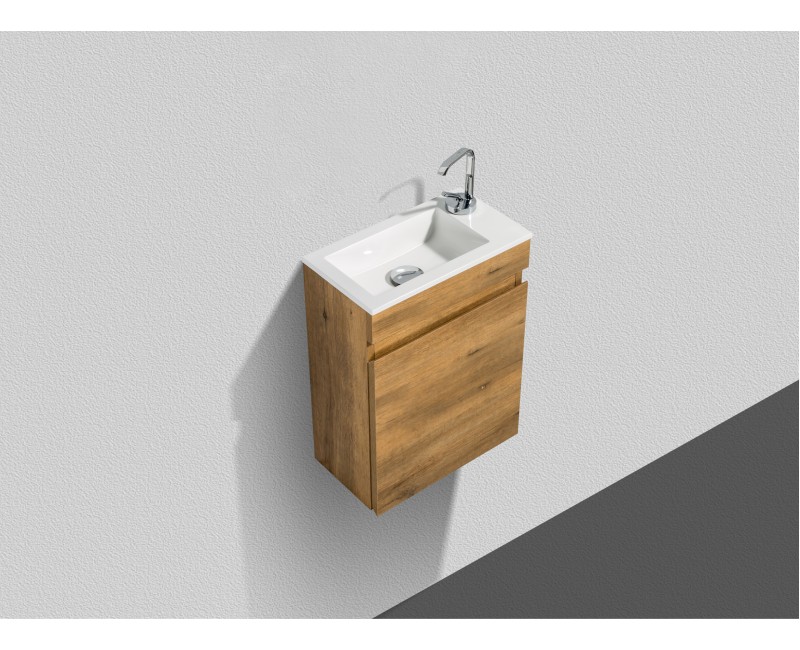 Vannas istabas skapītis ar izlietni OZE Deko 400mm Golden Oak