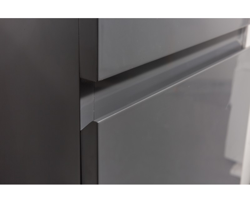 Vannas istabas skapītis ar izlietni OZE Deko 400mm Pelēks