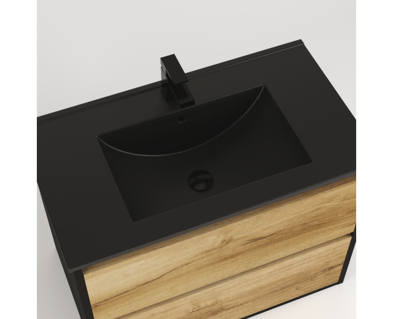 Мойка для шкафа OZE Ceres 600мм Черный