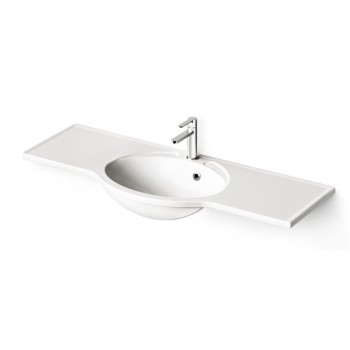Izlietne PAA Delta Akmens masas 1200x600mm, Balta