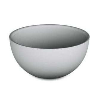 Izlietne PAA DO SilkStone Ø 250mm matte grey