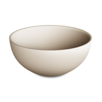 Izlietne PAA DO SilkStone Ø 280mm matte caffe latte
