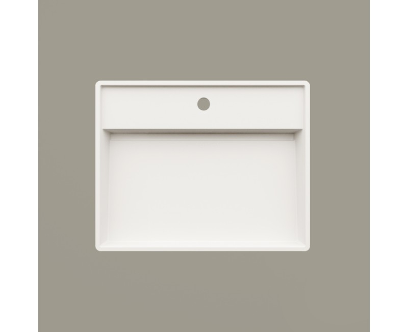 Izlietne PAA INFINITY SilkStone 800x470mm Balta/izlietne SilkStone