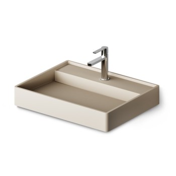 Izlietne PAA INFINITY SilkStone 800x470mm Matte Caffelatte