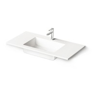 Izlietne PAA LOTO Akmens masas 100x490mm, Balta