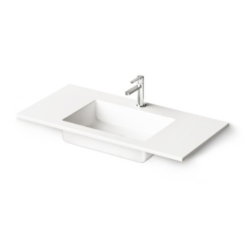 Izlietne PAA LOTO Akmens masas 100x490mm, Balta