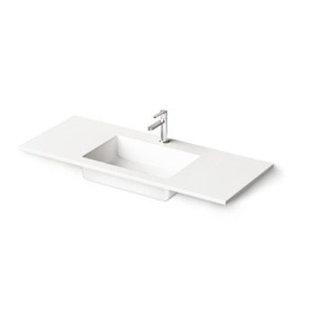 Izlietne PAA LOTO Akmens masas 120x490mm, Balta