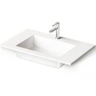 Izlietne PAA LOTO Akmens masas 80x490mm, Balta