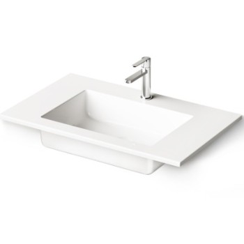 Izlietne PAA LOTO Akmens masas 80x490mm, Balta
