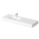 Izlietne PAA LONG STEP Akmens masas 1500x490mm, Kreisā ar labo pagarinājumu Balta Izlietne PAA LONG STEP Akmens masas 1500x490mm, Kreisā ar labo pagarinājumu Balta