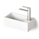 Izlietne PAA MI Labā SilkStone 400x210mm Balta Izlietne PAA MI Labā SilkStone 400x210mm Balta
