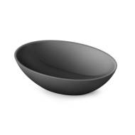 Izlietne PAA PERLA SILK S SilkStone 510x355mm Graphite