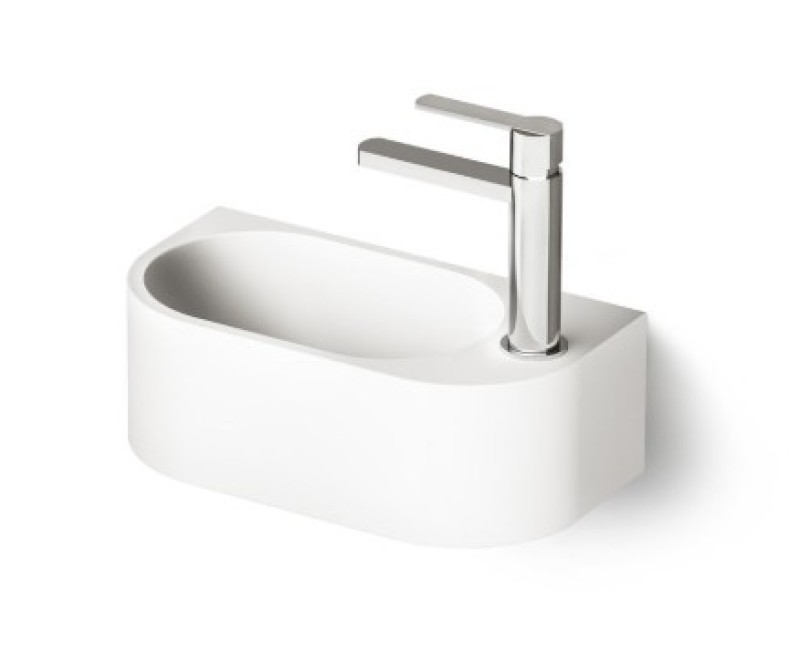 Раковина PAA RE Right SilkStone 400х210мм Белый