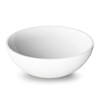 Izlietne PAA ROUND ON akmens masas Ø 410mm Balta