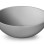 Раковина PAA ROUND ON SilkStone Ø 410мм со сливом матово-серого цвета