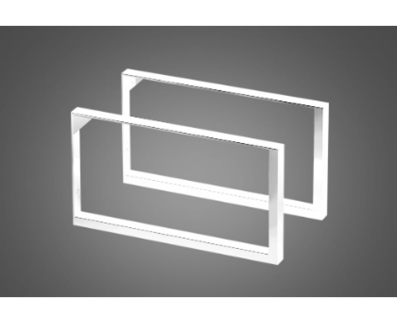 Stiprinājumi izlietnei Paa Long Step balti (2 gab.)