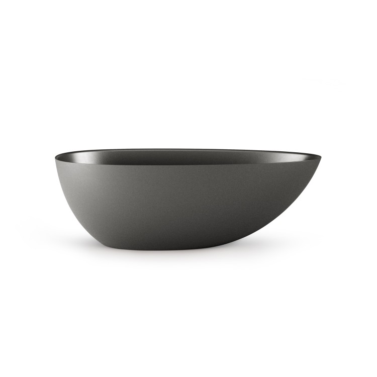Vanna Paa Bella OVO SilkStone, 1700x800mm grafīta Vanna Paa Bella OVO SilkStone, 1700x800mm grafīta