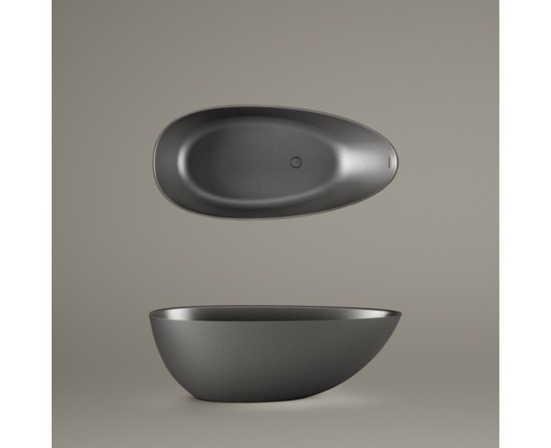 Vanna Paa Bella OVO SilkStone, 1700x800mm grafīta