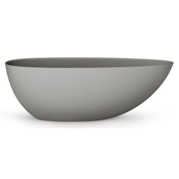 Vanna Paa Bella OVO SilkStone, 1700x800mm SilkStone matte grey