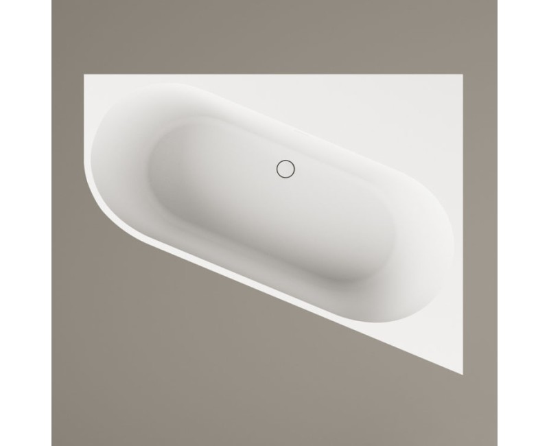 Ванна Paa DECO CORNER A SilkStone 1600x1270мм Белая